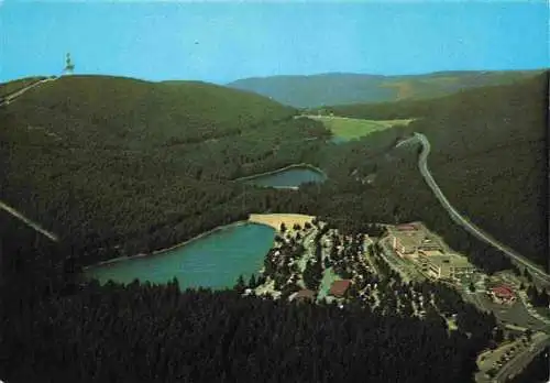 AK / Ansichtskarte  Hahnenklee-Bockswiese_Harz Panorama Heilklimatischer Kurort Harzhotel Kreuzeck