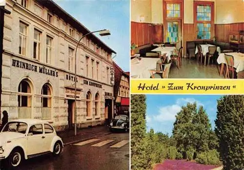 AK / Ansichtskarte  Soltau Hotel zum Kronprinzen Restaurant Landschaft