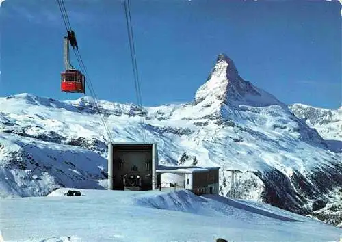 AK / Ansichtskarte  Zermatt_VS Luftseilbahn Rothorn Matterhorn Walliser Alpen