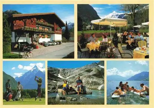 AK / Ansichtskarte  ZELL_AM_SEE_Pinzgau-Pongau_AT Hotel Kaprunerhof Terrasse Golf Surfen