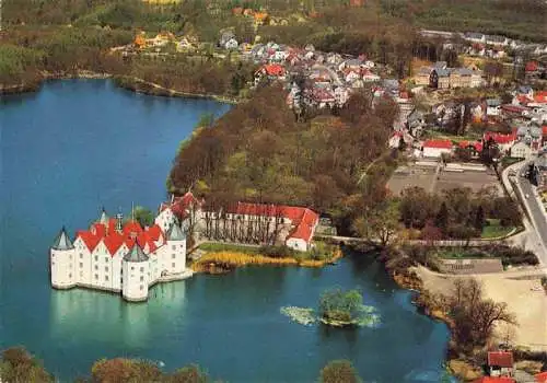 AK / Ansichtskarte  Gluecksburg__Ostseebad Schloss Fliegeraufnahme