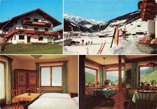 AK / Ansichtskarte  Gerlos_Zillertal_Tirol_AT Falkenheim Gaststube Zimmer Panorama