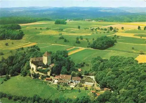 AK / Ansichtskarte  SCHAFFHAUSEN__SH Schloss Herblingen Schloss Taverne Fliegeraufnahme