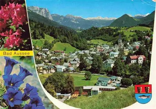 AK / Ansichtskarte  Bad_Aussee_Steiermark_AT Ausseer Land mit Backenstein und Totem Gebirge