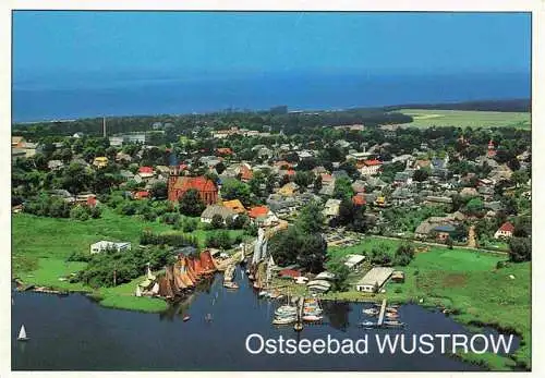 AK / Ansichtskarte  Wustrow_Ostseebad Fliegeraufnahme