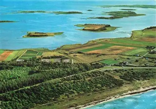 AK / Ansichtskarte  Samso_DK Kanhaven kanalen Fliegeraufnahme