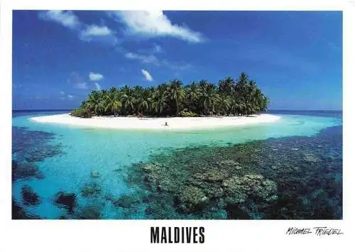 AK / Ansichtskarte  Maldives_Malediven Atoll