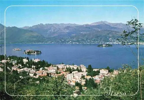AK / Ansichtskarte  Stresa_Borromeo_Lago_Maggiore_IT Le 3 Isole Borromee Panorama