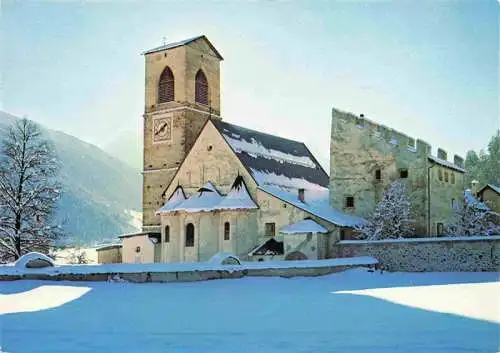 AK / Ansichtskarte  Muestair_Muenster_GR Klosterkirche St Johann