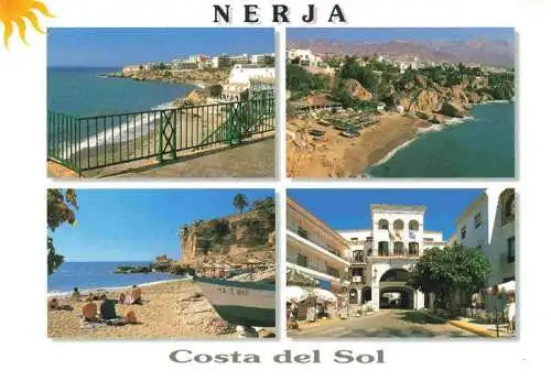 AK / Ansichtskarte  Nerja_Costa_del_Sol_ES Playas de La Caletilla y Calahonda Ayuntamiento 