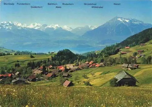 AK / Ansichtskarte  Schwanden_Sigriswil_Thun_BE Panorama