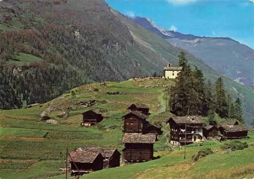 AK / Ansichtskarte  La_Sage_Evolene_Val_d_Herens_VS La Chapelle St Christophe Panorama