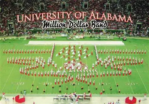 AK / Ansichtskarte  Alabama_US-State University of Alabama Million Dollar Band