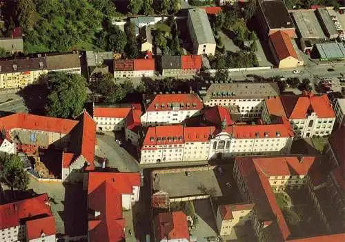 AK / Ansichtskarte  Straubing Ursulinenkloster Fliegeraufnahme