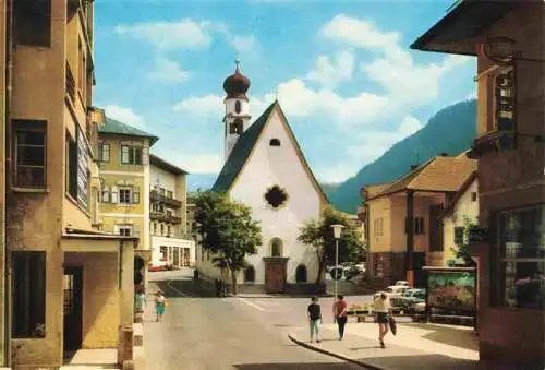 AK / Ansichtskarte  Groeden__St_Ulrich-Groeden_Suedtirol_IT Ortspartie mit Kirche