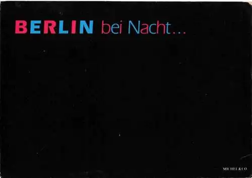 AK / Ansichtskarte  BERLIN bei Nacht