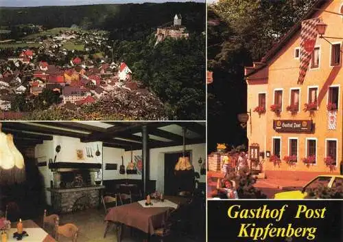 AK / Ansichtskarte  Kipfenberg_Altmuehltal Gasthof Post Kaminzimmer Luftaufnahme