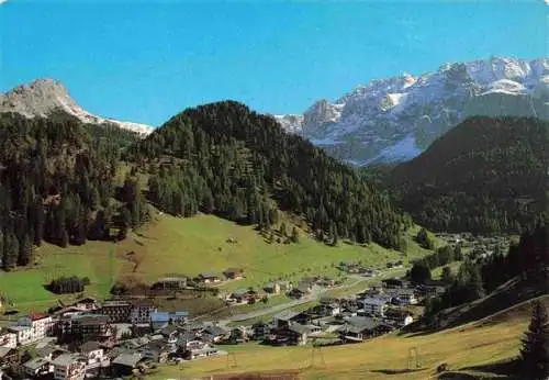 AK / Ansichtskarte 73997983 Wolkenstein_Groeden_Selva_Val_Gardena_Suedtirol_IT Panorama mit Sellagruppe