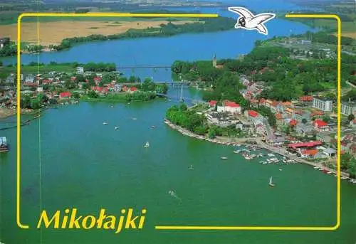 AK / Ansichtskarte  Mikolajki_PL Fliegeraufnahme