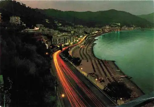 AK / Ansichtskarte  LAIGUEGLIA_Savona_Liguria_IT Panorama notturno da ponente