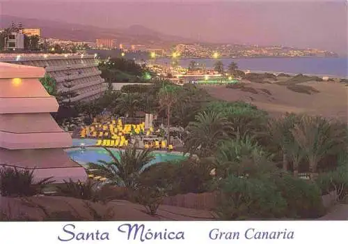 AK / Ansichtskarte  Santa_Monica_California_USA Paseo Costa Canaria