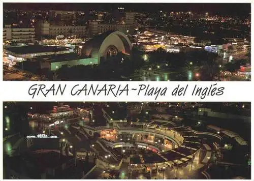 AK / Ansichtskarte  Playa_del_Ingles_Gran_Canaria_ES Notturno