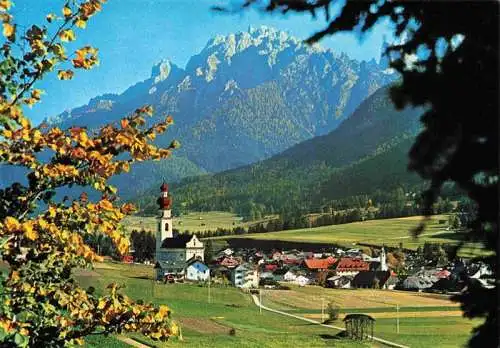 AK / Ansichtskarte  Villabassa_Niederdorf_Val_Pusteria_IT Panorama Kirche