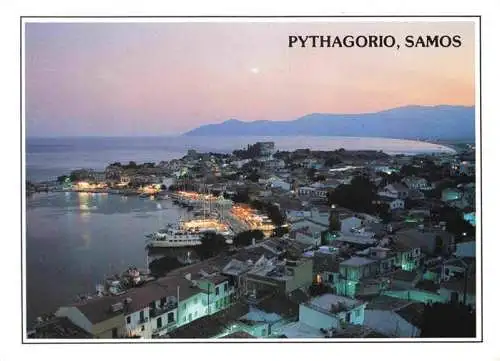 AK / Ansichtskarte  Samos_Samo_Greece Pythagorio Fliegeraufnahme