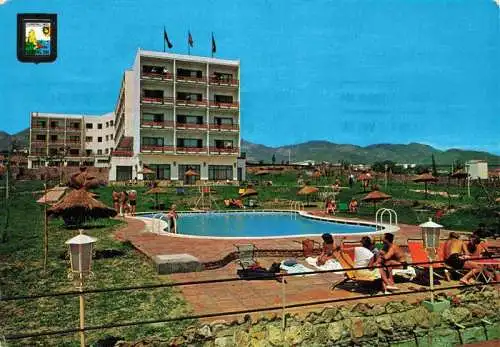 AK / Ansichtskarte  Torremolinos_ES Hotel Sciroco Piscina