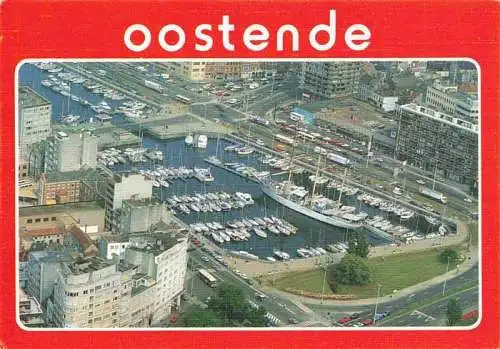 AK / Ansichtskarte  Oostende_OSTENDE_West-Vlaanderen_Belgie Jachthafen Mercator Fliegeraufnahme