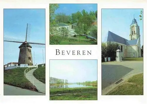 AK / Ansichtskarte  Beveren Windmolen Fort Liefkenshoek Sint Laurentiuskerk Grote Geule