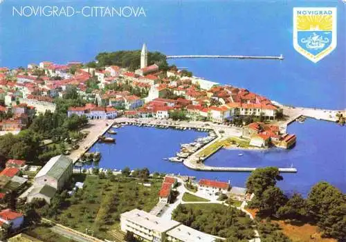 AK / Ansichtskarte  Novigrad_Croatia Cittanova Fliegeraufnahme