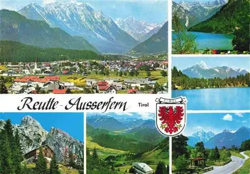 AK / Ansichtskarte  Reutte_Tirol_AT Ausserfern Panorama Teilansichten Seepartien Strasse