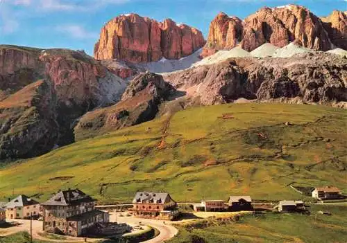 AK / Ansichtskarte  Dolomiten_Dolomiti_IT Pardoipass mit Sellagruppe