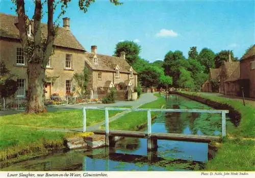 AK / Ansichtskarte  Gloucestershire_UK Lower Slaughter near Bourton on the Water