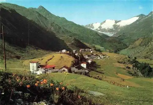 AK / Ansichtskarte  Obergurgl_Ober-Gurgl_Soelden_oetztal_Imst_Tirol_AT mit Schalfkogl und Gurglerferner