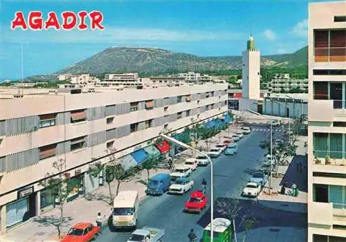 AK / Ansichtskarte  Agadir_Maroc Avenue du Prince Moulay Abdellah