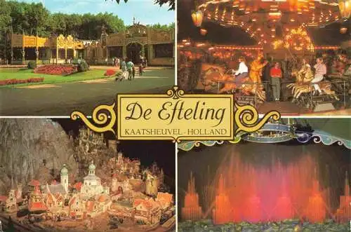 AK / Ansichtskarte  Kaatsheuvel_Noord-Brabant_NL De Efteling Exterieur caroussel Interieur Caroussel Diarama Waterorgel