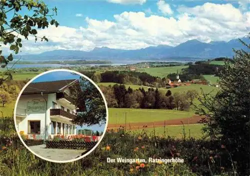 AK / Ansichtskarte 73998281 Greimharting Gasthaus Der Weingarten Ratzingerhoehe