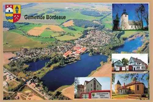 AK / Ansichtskarte  Boerdeaue Altmaerkische_Wische Kirchen Gasthaus