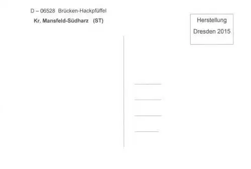 AK / Ansichtskarte  Bruecken_Hackpfueffel OT Helme Ratskeller OT Hackpfueffel Kirche