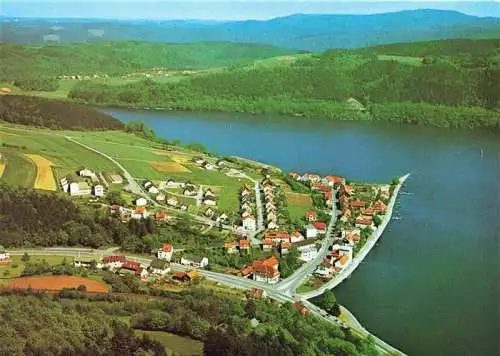 AK / Ansichtskarte  Herzhausen_Edersee Fliegeraufnahme