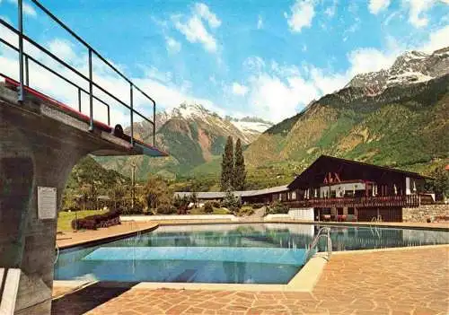 AK / Ansichtskarte  Algund_Merano_Suedtirol_IT Schwimmbad