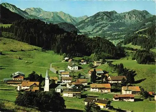 AK / Ansichtskarte  Jungholz_Tirol_AT Fliegeraufnahme mit Daumengruppe