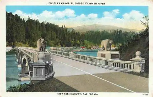 AK / Ansichtskarte  Klamath_River Douglas Memorial Bridge