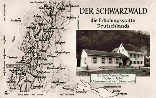 AK / Ansichtskarte 73998429 Untermuenstertal Gasthaus Matheis Trudperts Stueble