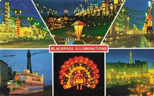 AK / Ansichtskarte  BLACKPOOL_UK Illuminations 