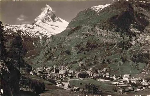 AK / Ansichtskarte  Zermatt_VS mit Matterhorn