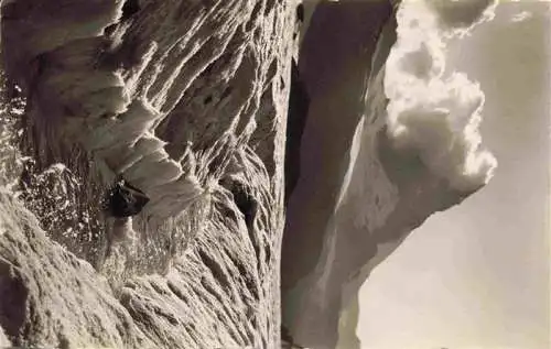 AK / Ansichtskarte  Zermatt_VS Gletscherbach auf dem Gornergletscher mit Matterhorn