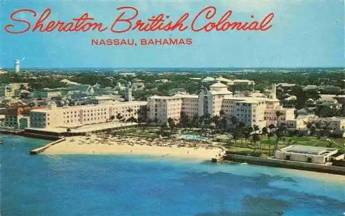 AK / Ansichtskarte  Nassau__Bahamas Sheraton British Colonial Hotel Fliegeraufnahme